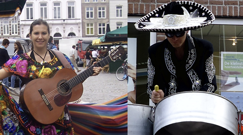 Mexicaanse catering en live muziek