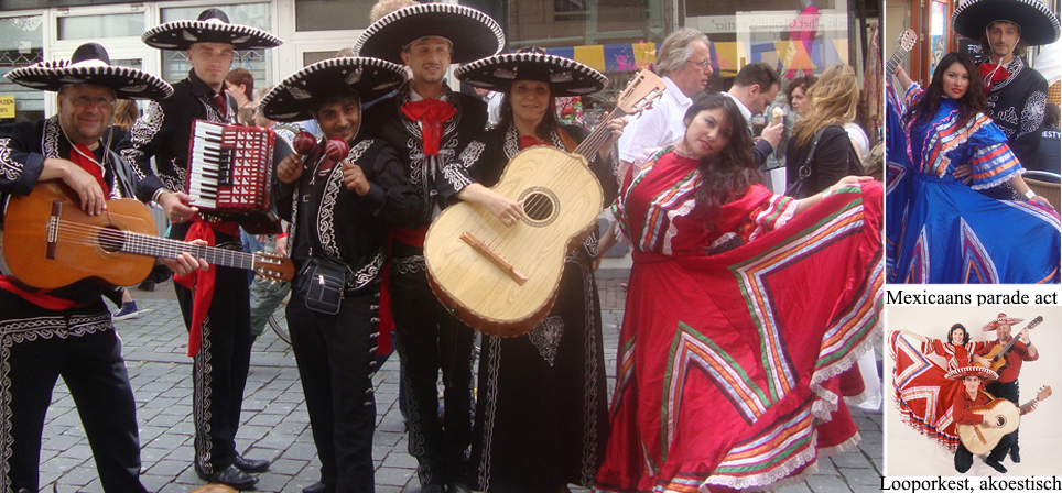 Boeken van een Mariachi bandje